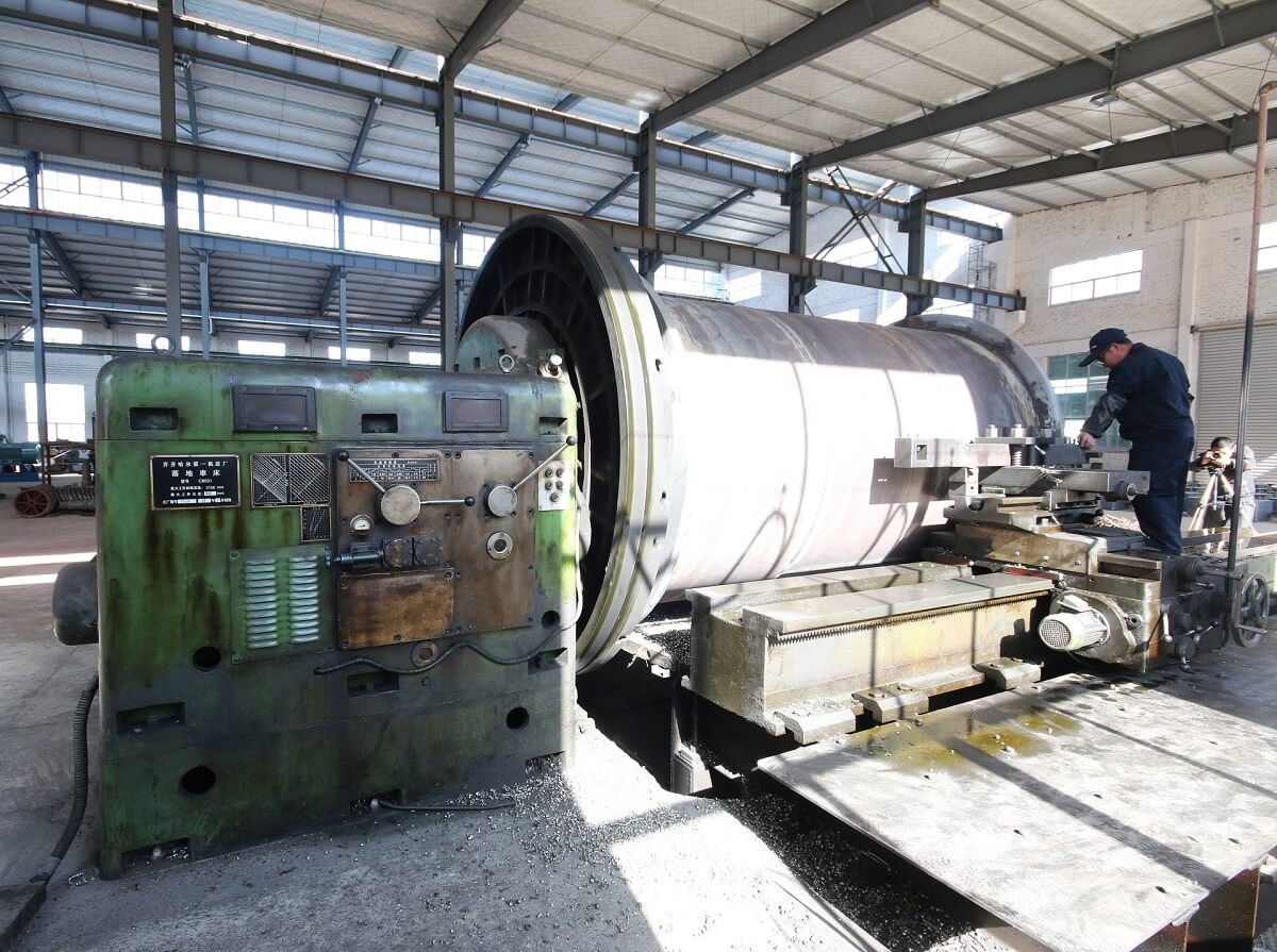 Floor Type Lathe