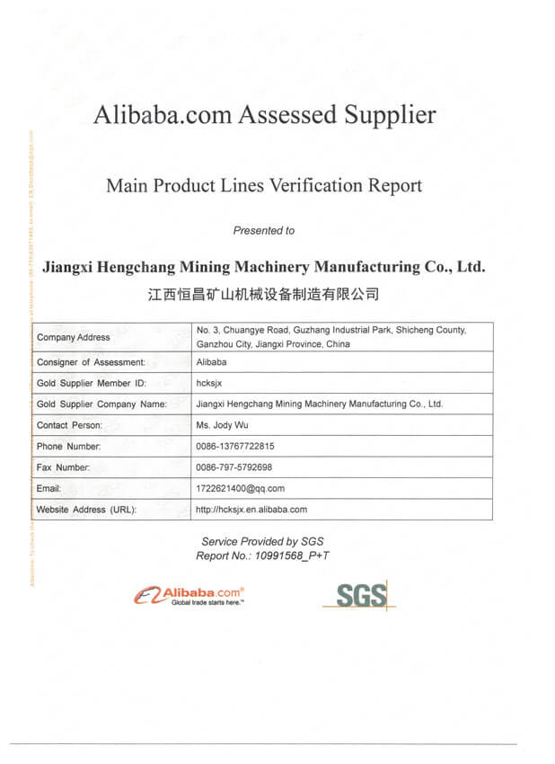 Alibaba Assessed Supplier