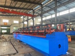 Working performance of flotation machine