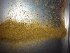 How is alluvium gold smelted?
