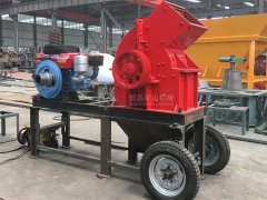 Stone hammer crusher let the stone be formed at one time, powerful function and low price